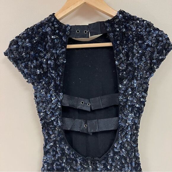 Alice and Olivia sequined mini dress.  Size XXS/XS - Picture 4 of 6